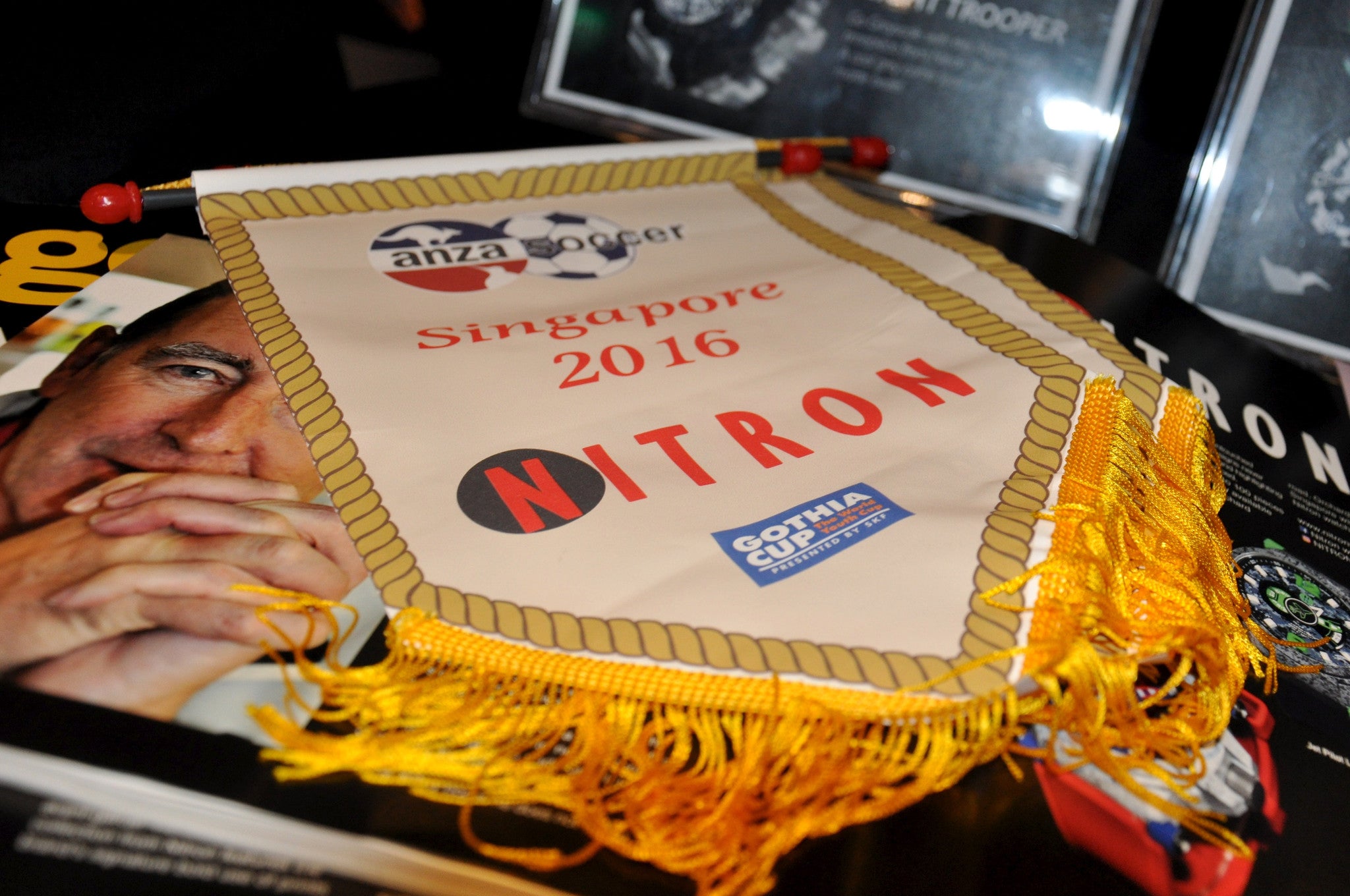War Declared by Nitron Ranger series. Comes with a twist to the launch