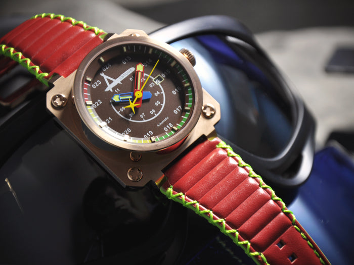 Achtung Aviatorē/ Rose Gold Brown