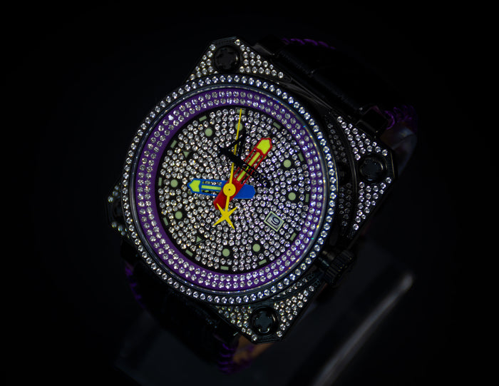 Achtung Classic Pave Black / Purple