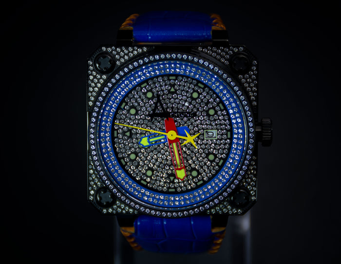 Achtung Classic Pave Black / Blue