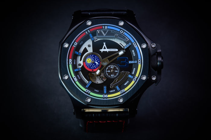 Achtung Turbo3/ Blue and Black