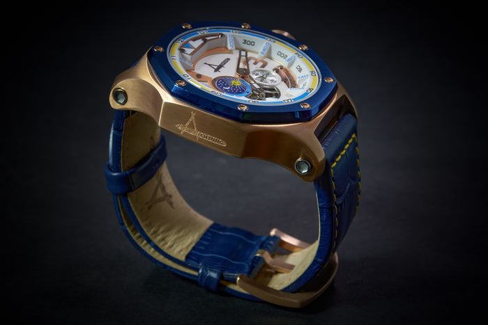 Achtung Turbo3/ Rose Gold and White