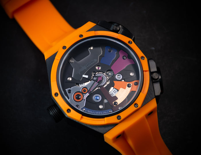 Achtung Metal/ Orange