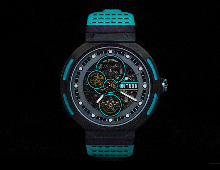 Nitron Skelette Black / Turquoise