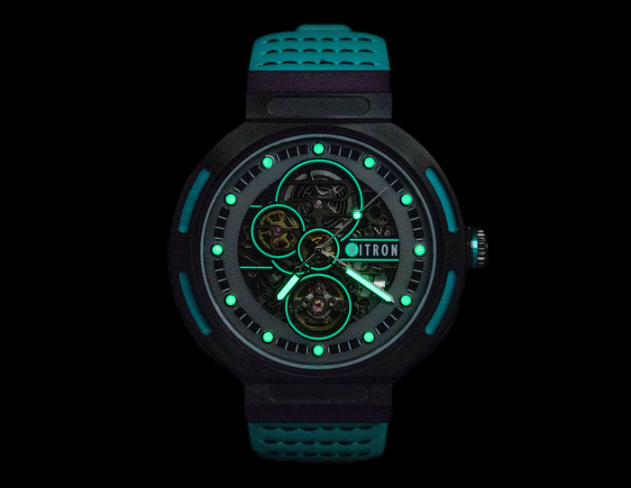 Nitron Skelette Black / Turquoise