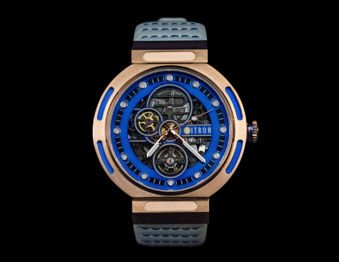 Nitron Skelette Rose Gold / Navy