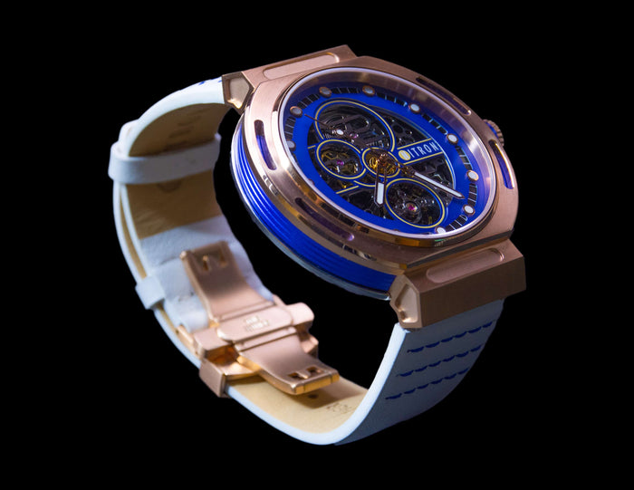 Nitron Skelette Rose Gold / Navy