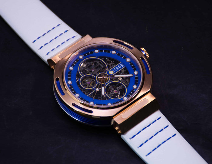 Nitron Skelette Rose Gold / Navy