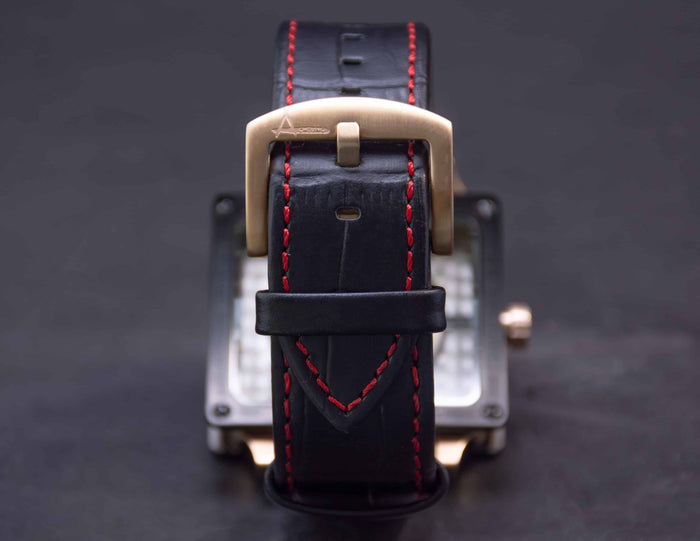 Achtung Timebox Black / Rose Gold