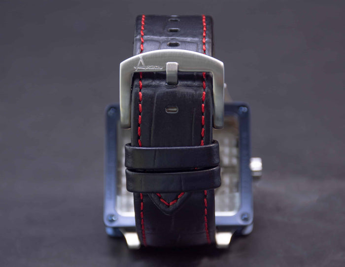 Achtung Timebox Blue / Stainless Steel