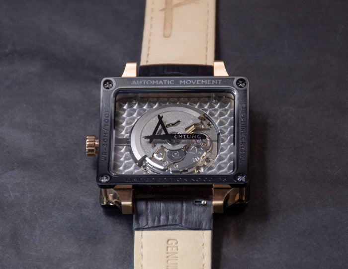 Achtung Timebox Black / Rose Gold