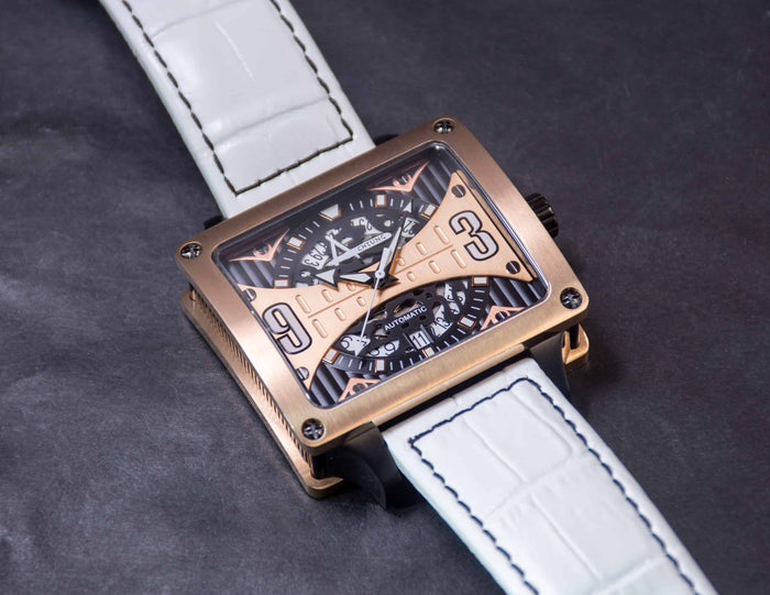 Achtung Timebox Rose Gold / Black