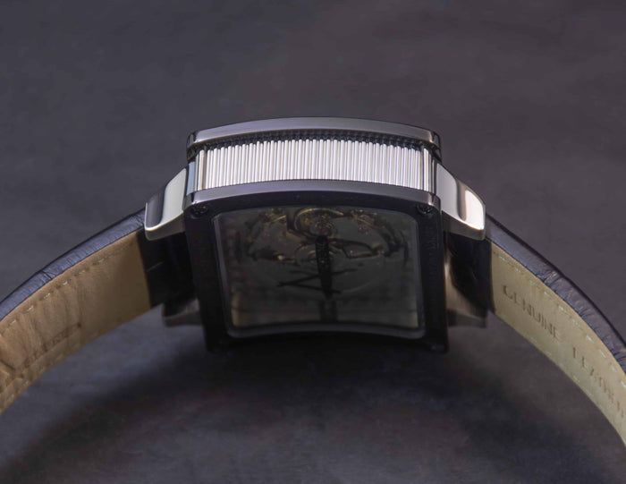 Achtung Timebox Black / Stainless Steel