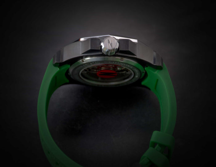 Nitron Circuit Stainless Steel / Green