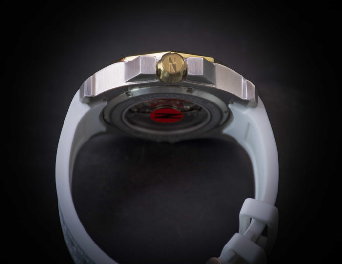 Nitron Circuit Yellow Gold / Stainless Steel