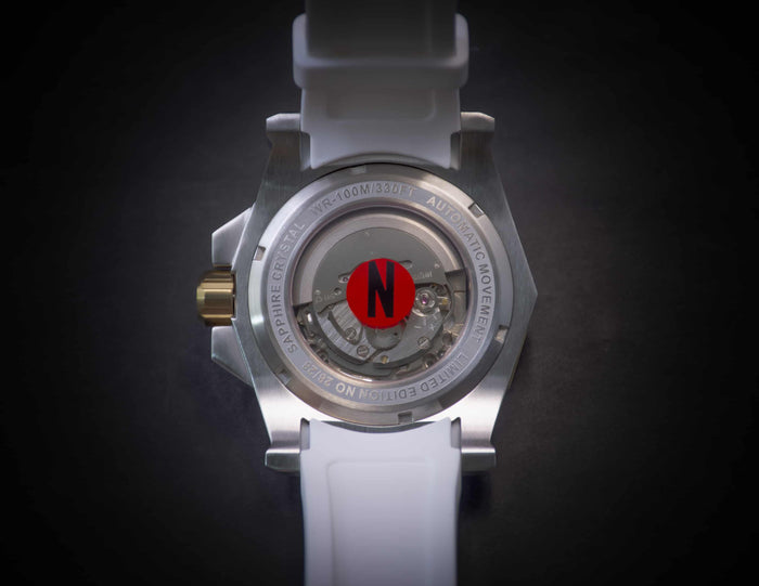 Nitron Circuit Yellow Gold / Stainless Steel