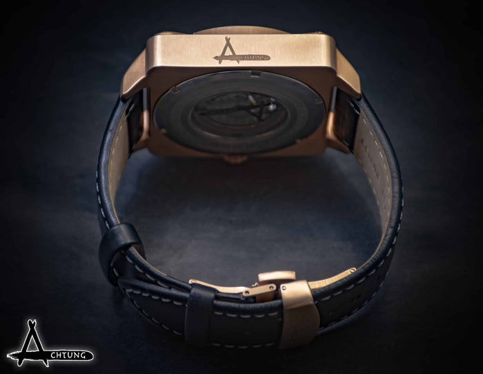 Achtung Skeleton Rose Gold