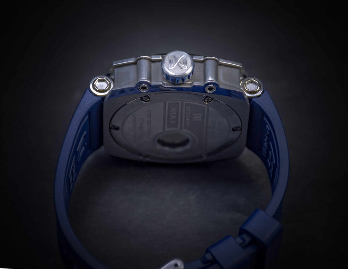 Nsquare Nick II Blue / Stainless Steel