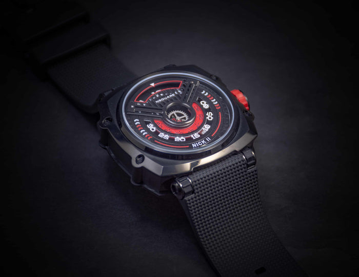 Nsquare Nick II Red / Black