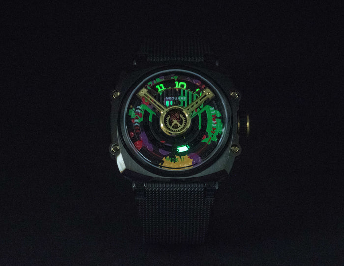 Nsquare Nick II Gold / Black