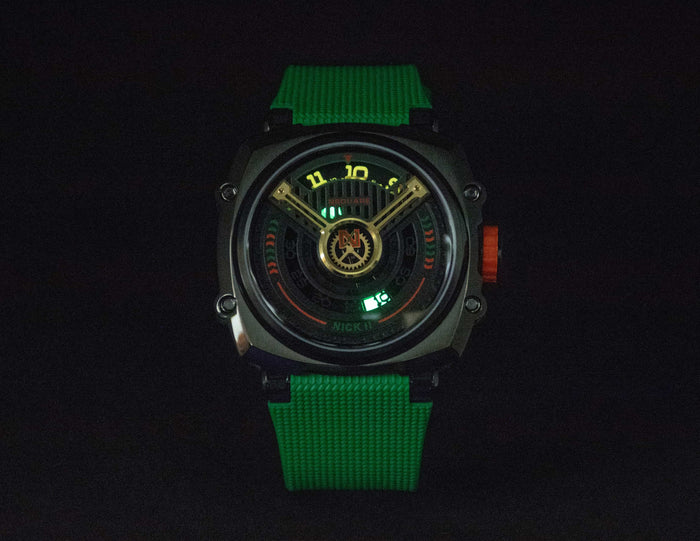 Nsquare Nick II Green / Black