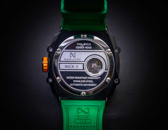 Nsquare Nick II Green / Black