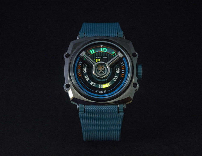 Nsquare Nick II Blue / Grey