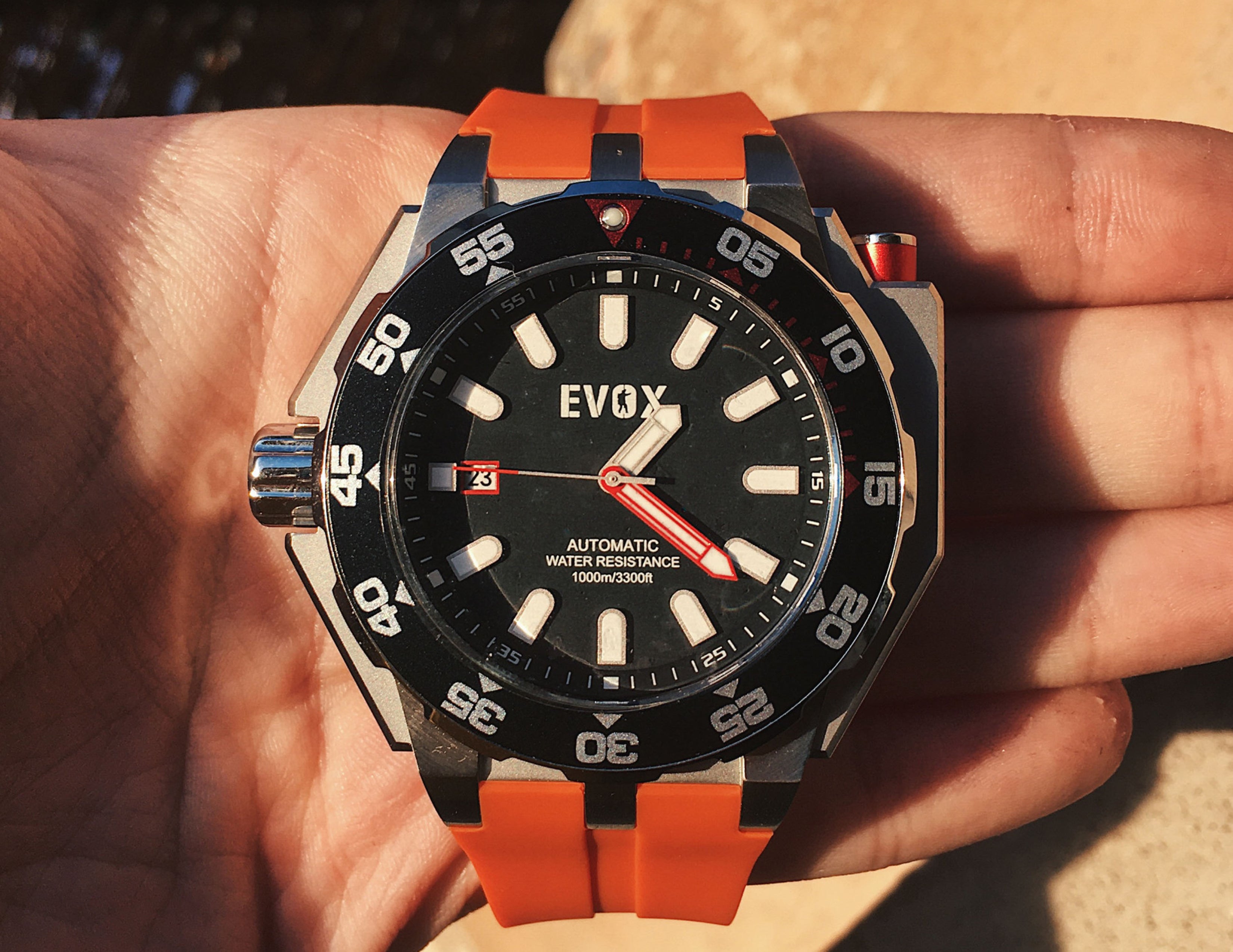 Boldest Diver Watch by Evox!