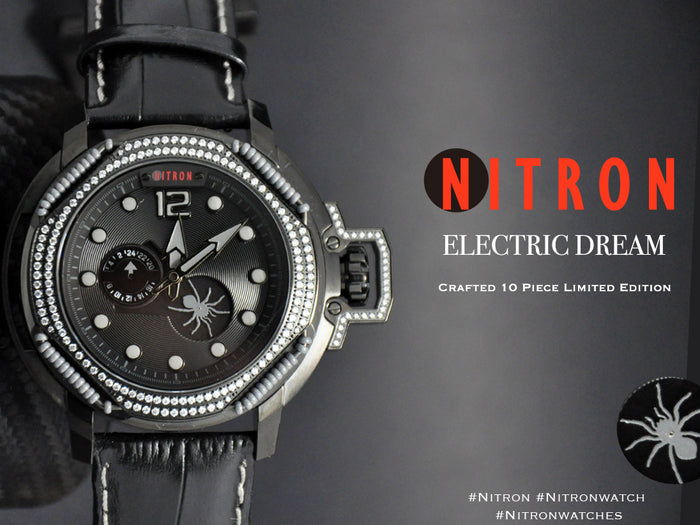 Nitron Electric Dream with Swarovski/ Black