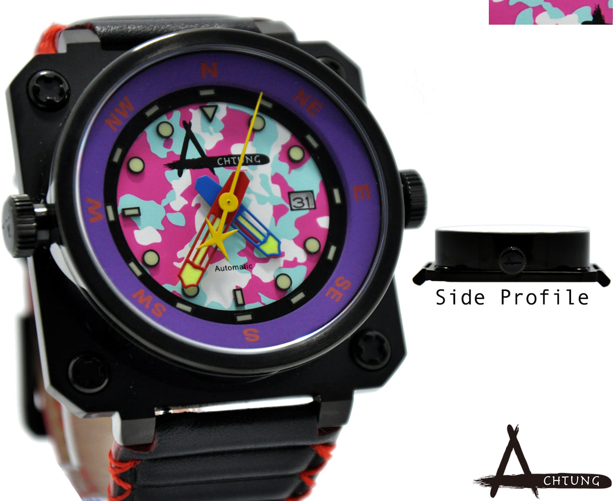 Achtung Camo series/ Purple and Pink