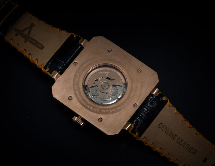 Achtung Classic Pave Rose Gold / Orange