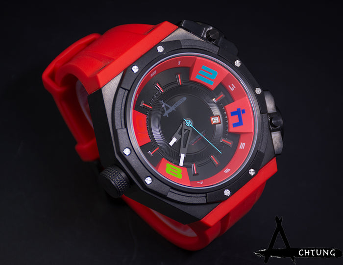 Achtung Shuttle / Red and Black