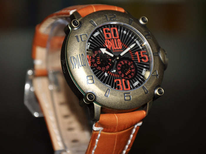 Spillo Outlaw/ Bronze and Red