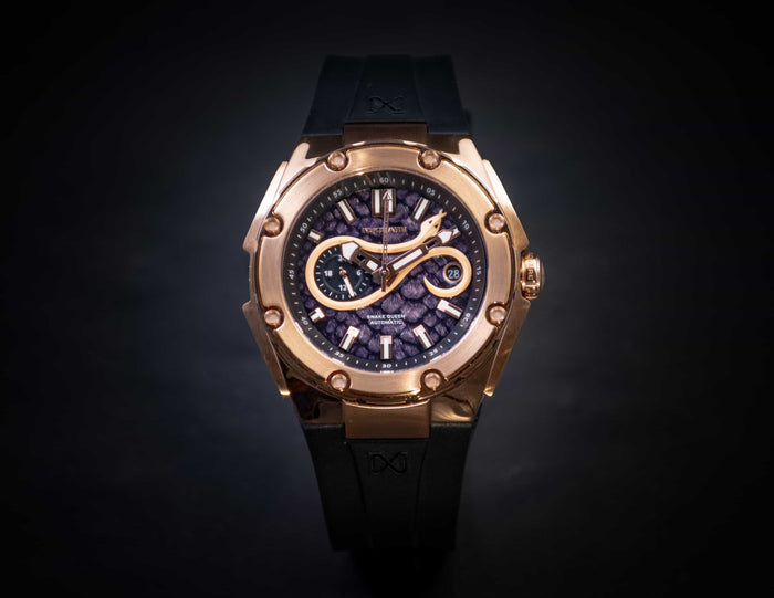 Nsquare Snake Queen 39mm Rose Gold