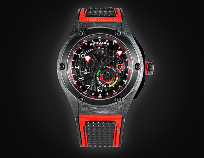 NSQUARE Racermatic Red/Black