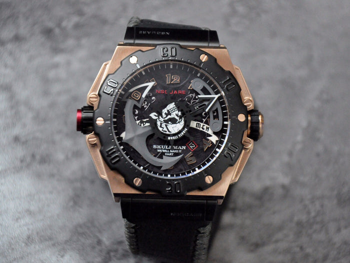 Nsquare Pirate Storm/ Black and Rose Gold